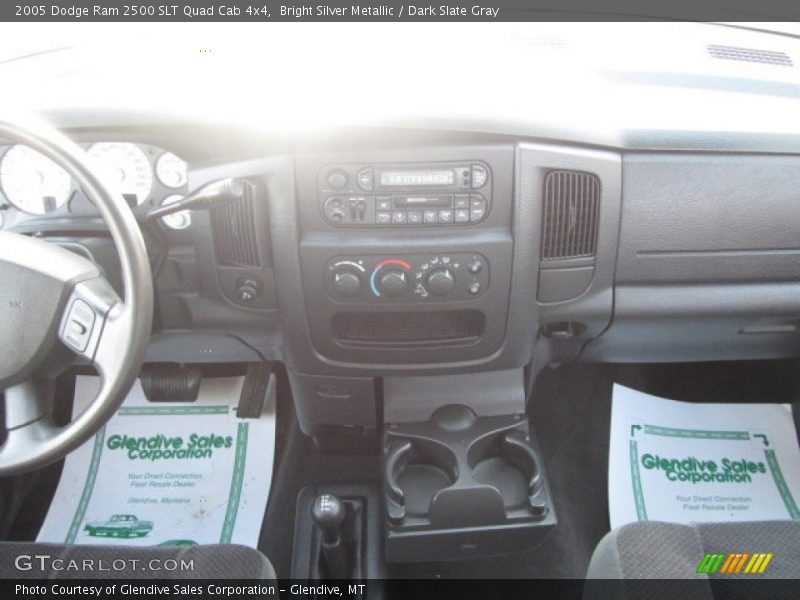 Bright Silver Metallic / Dark Slate Gray 2005 Dodge Ram 2500 SLT Quad Cab 4x4