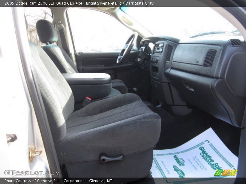 Bright Silver Metallic / Dark Slate Gray 2005 Dodge Ram 2500 SLT Quad Cab 4x4