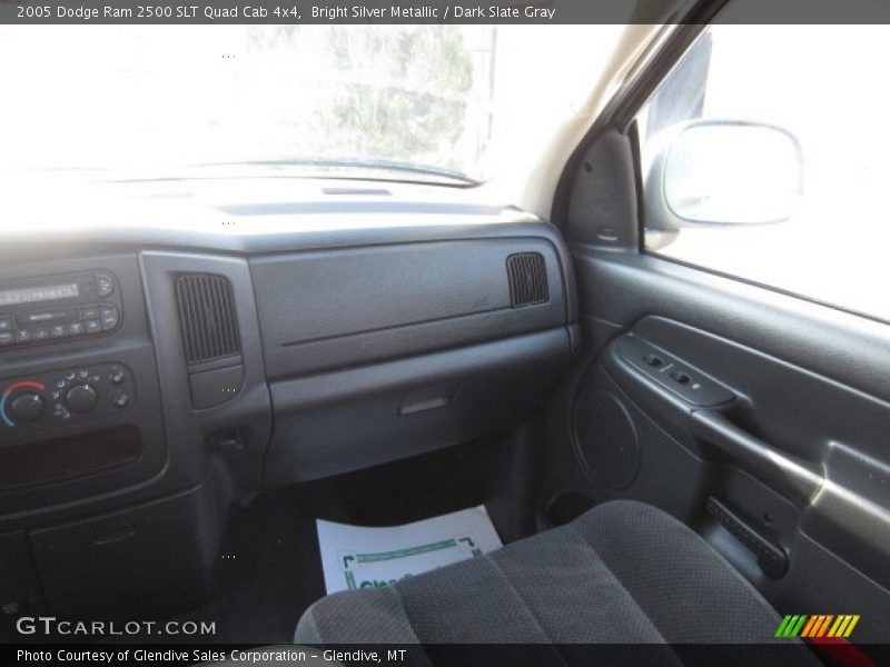 Bright Silver Metallic / Dark Slate Gray 2005 Dodge Ram 2500 SLT Quad Cab 4x4