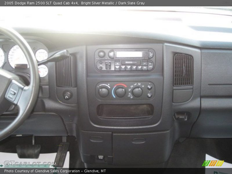 Bright Silver Metallic / Dark Slate Gray 2005 Dodge Ram 2500 SLT Quad Cab 4x4
