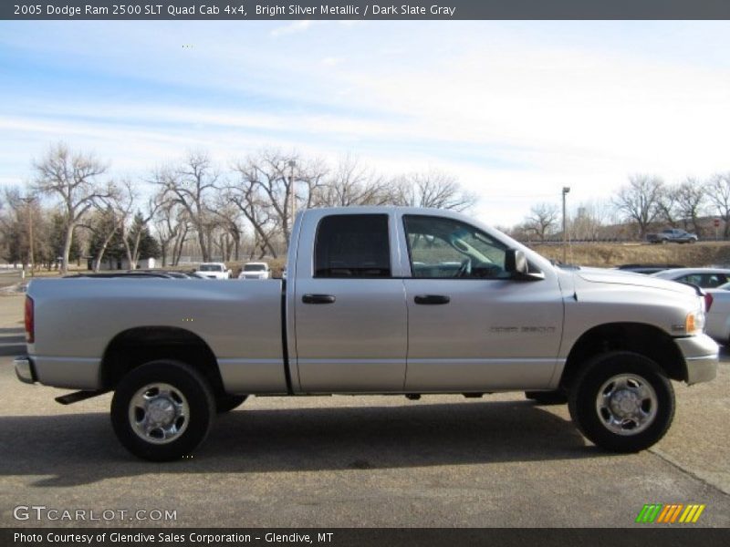 Bright Silver Metallic / Dark Slate Gray 2005 Dodge Ram 2500 SLT Quad Cab 4x4