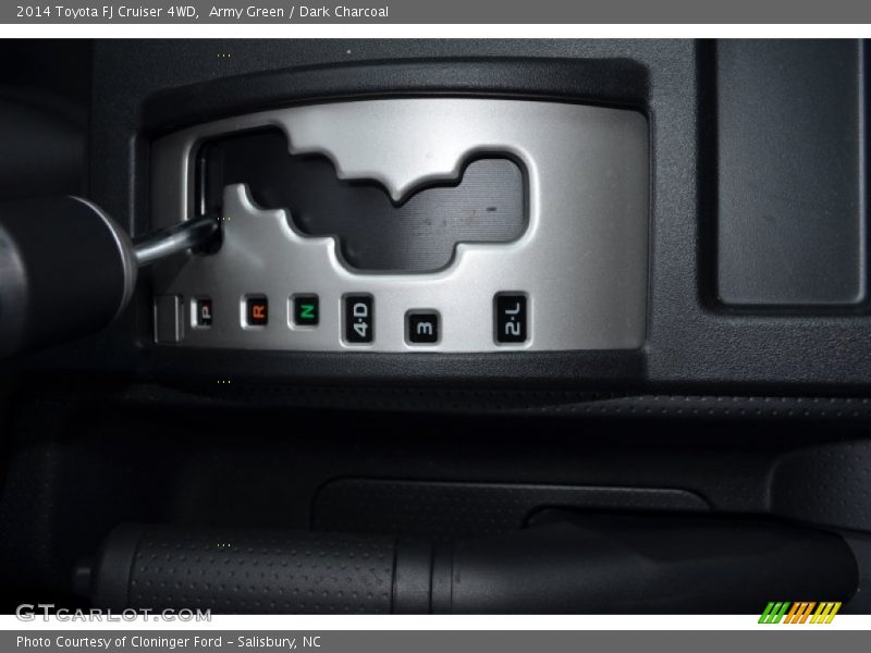 Army Green / Dark Charcoal 2014 Toyota FJ Cruiser 4WD