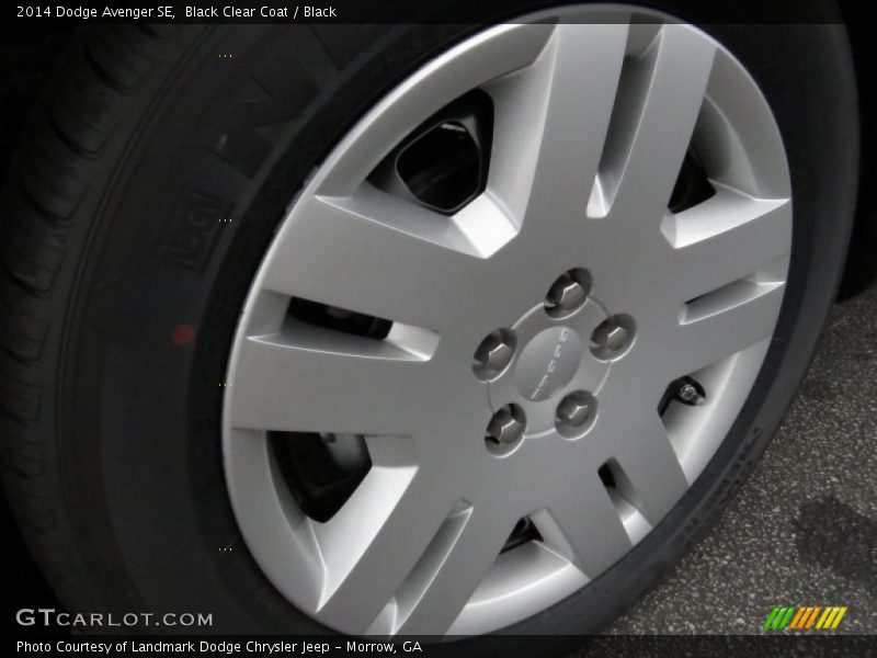 Black Clear Coat / Black 2014 Dodge Avenger SE