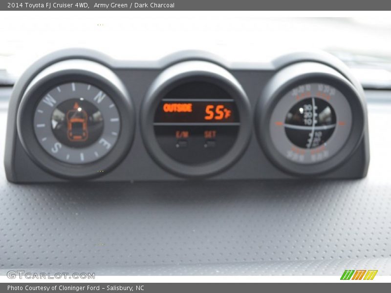  2014 FJ Cruiser 4WD 4WD Gauges