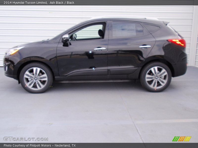 Ash Black / Black 2014 Hyundai Tucson Limited