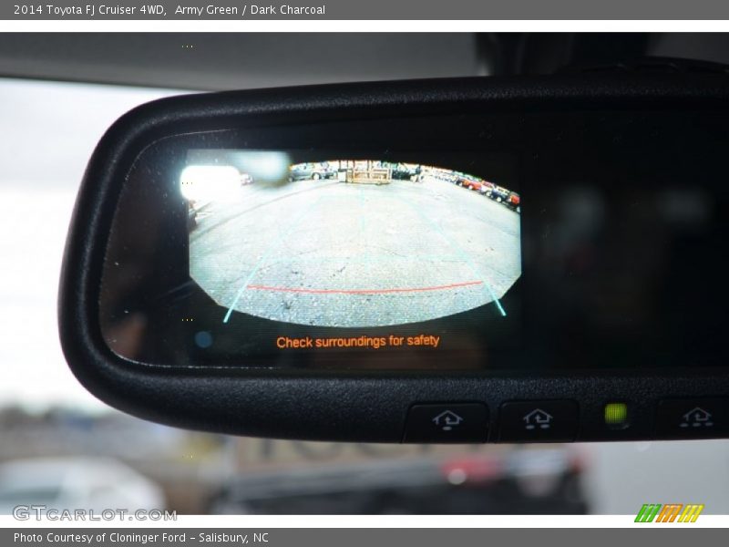 Army Green / Dark Charcoal 2014 Toyota FJ Cruiser 4WD