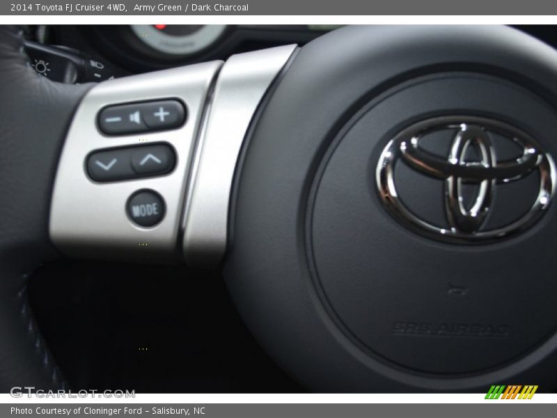 Army Green / Dark Charcoal 2014 Toyota FJ Cruiser 4WD