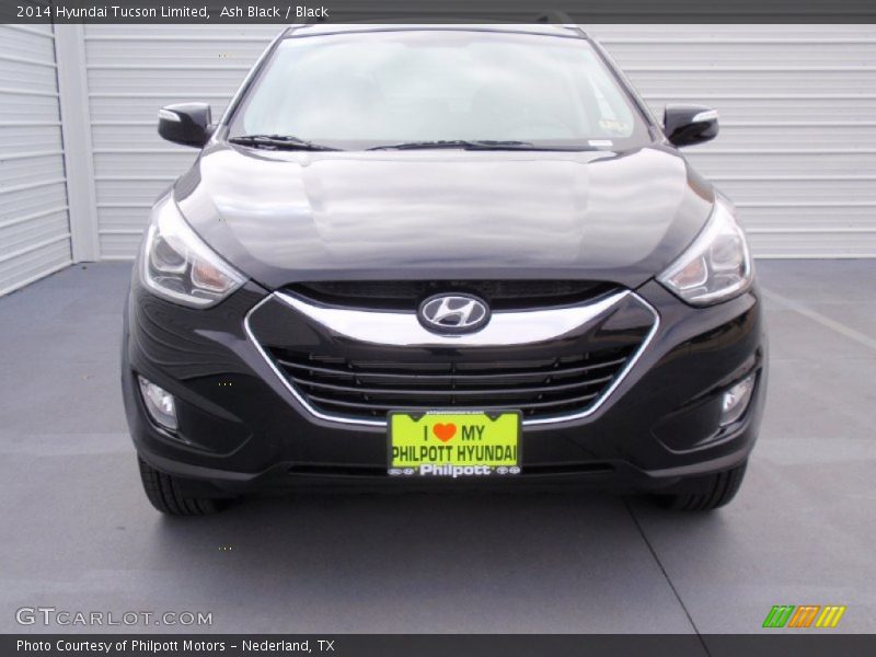 Ash Black / Black 2014 Hyundai Tucson Limited