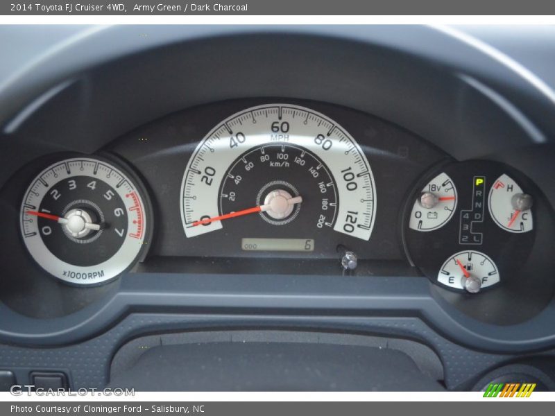  2014 FJ Cruiser 4WD 4WD Gauges