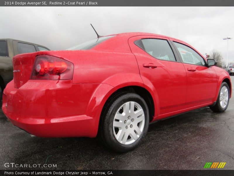 Redline 2-Coat Pearl / Black 2014 Dodge Avenger SE