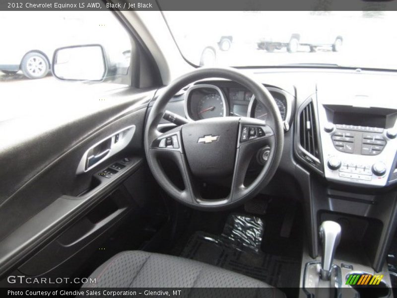 Black / Jet Black 2012 Chevrolet Equinox LS AWD