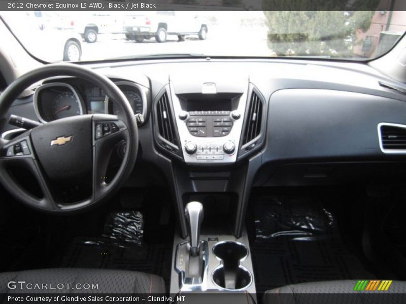 Black / Jet Black 2012 Chevrolet Equinox LS AWD