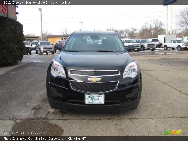 Black / Jet Black 2012 Chevrolet Equinox LS AWD