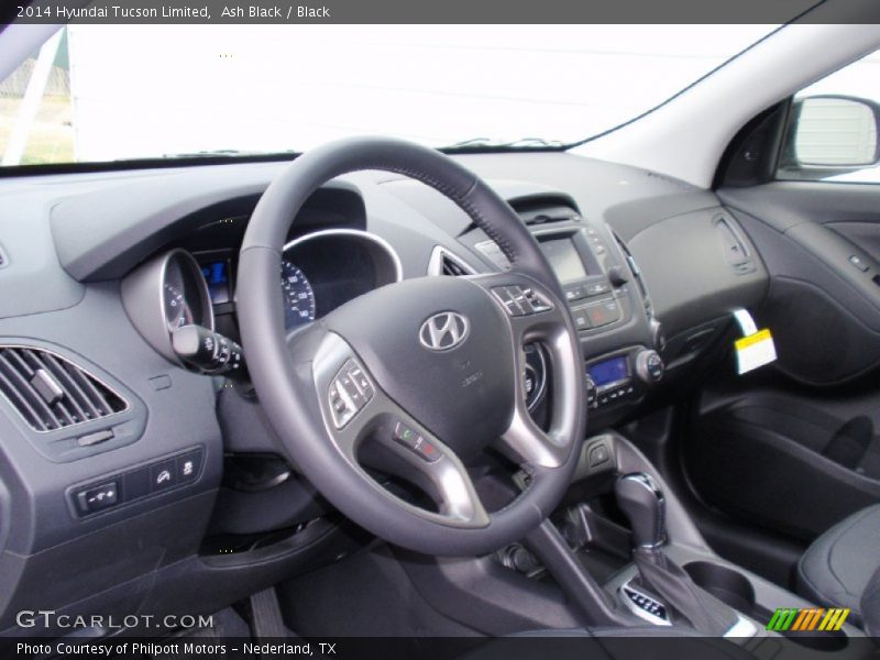 Ash Black / Black 2014 Hyundai Tucson Limited