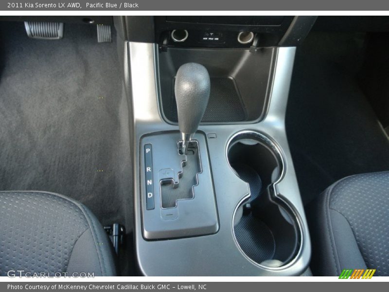 Pacific Blue / Black 2011 Kia Sorento LX AWD