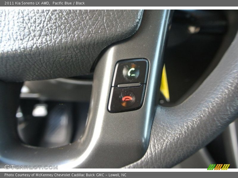 Pacific Blue / Black 2011 Kia Sorento LX AWD