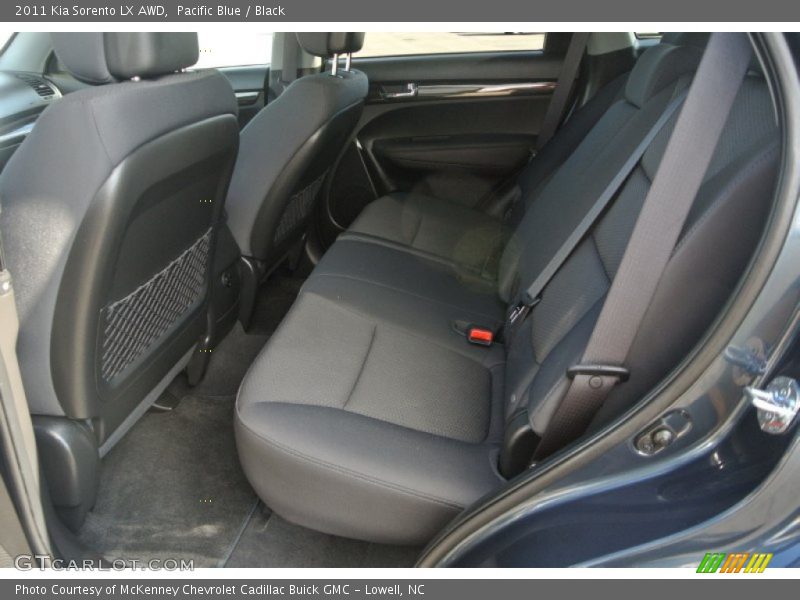 Pacific Blue / Black 2011 Kia Sorento LX AWD