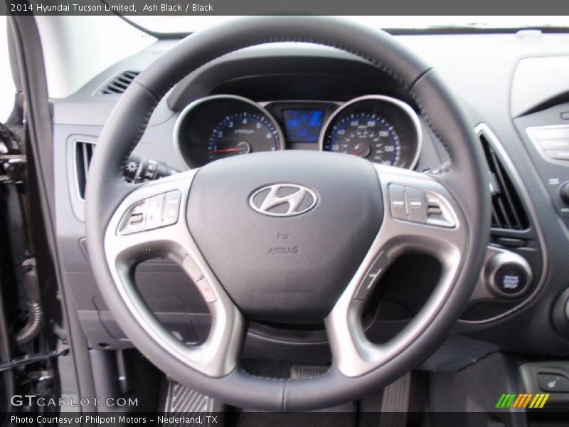 Ash Black / Black 2014 Hyundai Tucson Limited