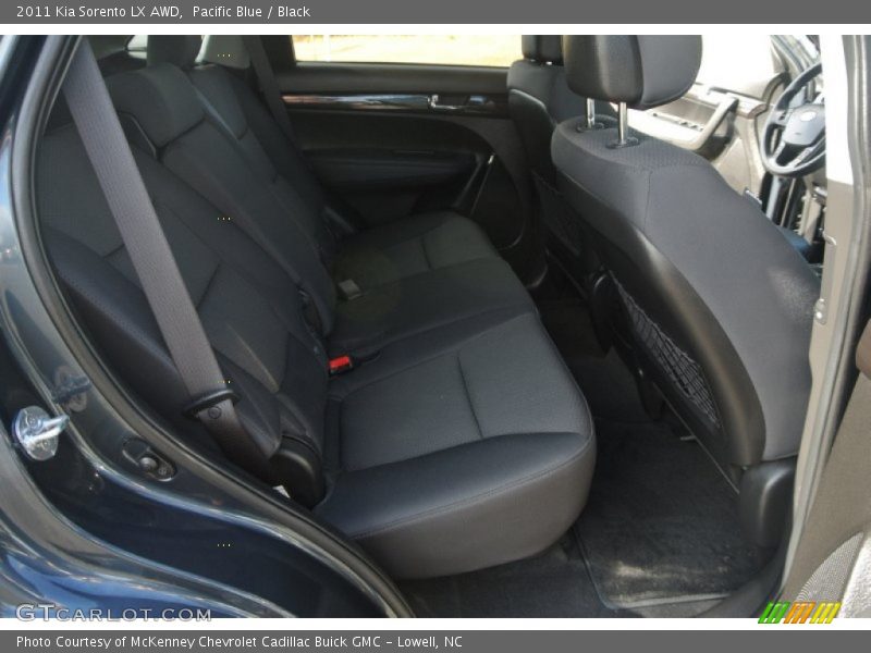 Pacific Blue / Black 2011 Kia Sorento LX AWD