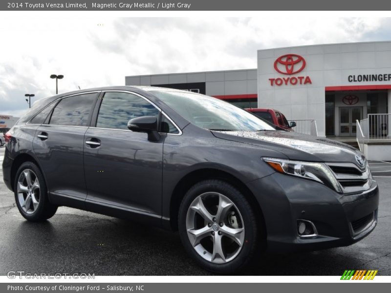 Magnetic Gray Metallic / Light Gray 2014 Toyota Venza Limited