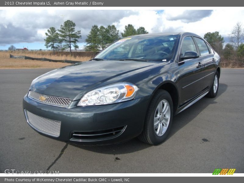 Ashen Gray Metallic / Ebony 2013 Chevrolet Impala LS