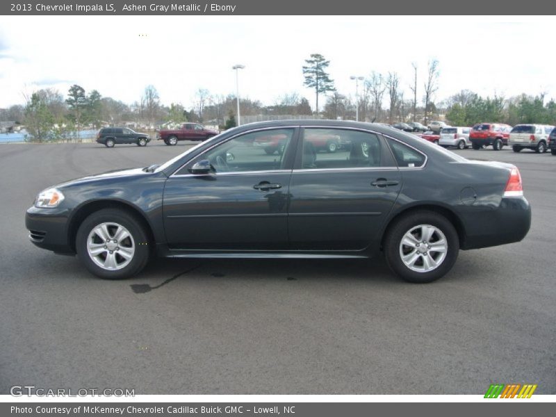 Ashen Gray Metallic / Ebony 2013 Chevrolet Impala LS