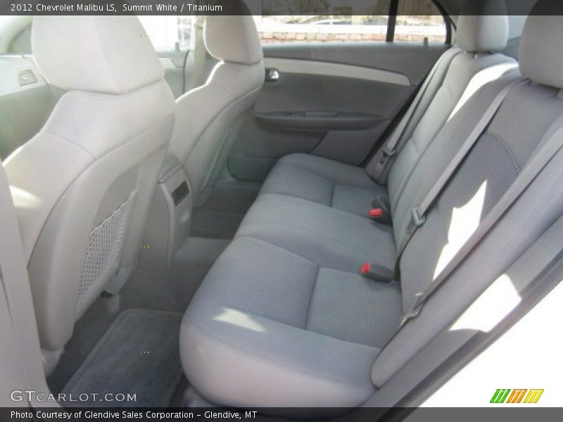 Summit White / Titanium 2012 Chevrolet Malibu LS