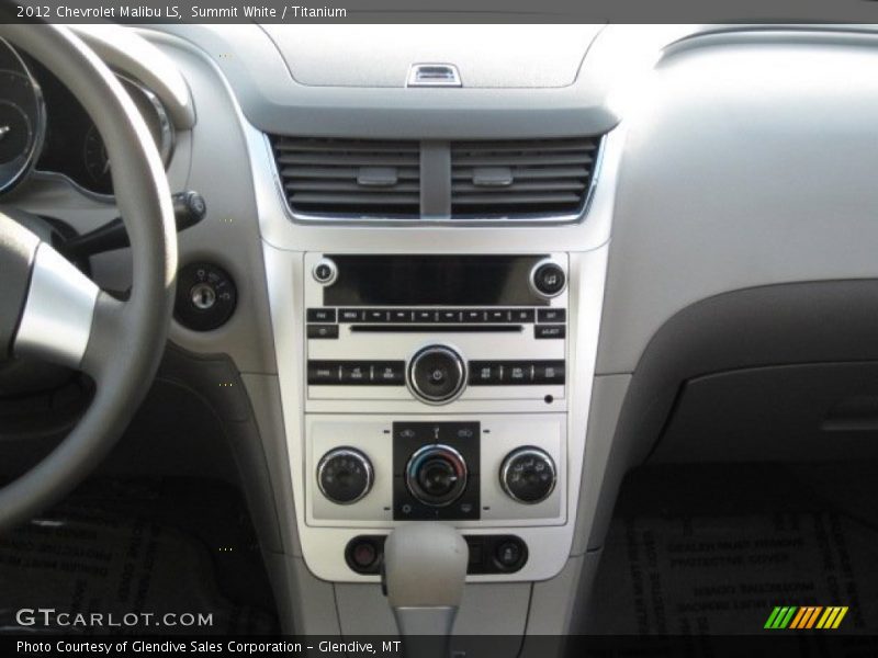 Summit White / Titanium 2012 Chevrolet Malibu LS