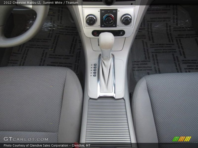 Summit White / Titanium 2012 Chevrolet Malibu LS