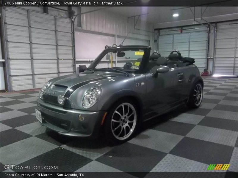 Royal Grey Metallic / Panther Black 2006 Mini Cooper S Convertible