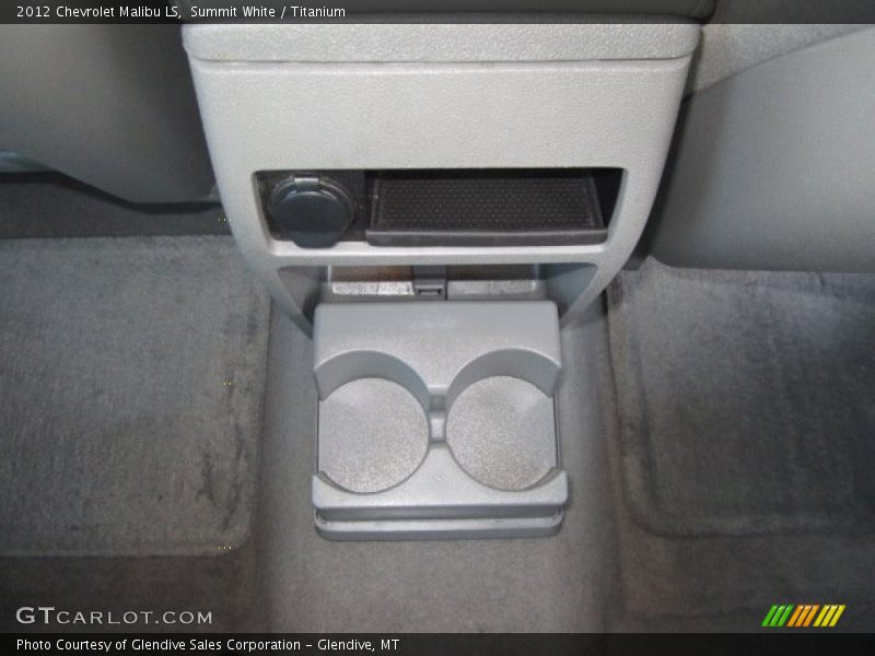 Summit White / Titanium 2012 Chevrolet Malibu LS