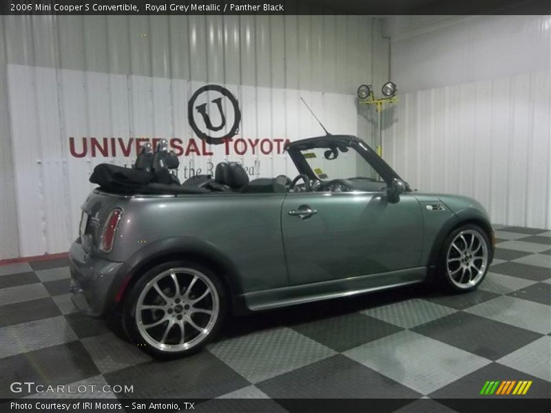 Royal Grey Metallic / Panther Black 2006 Mini Cooper S Convertible