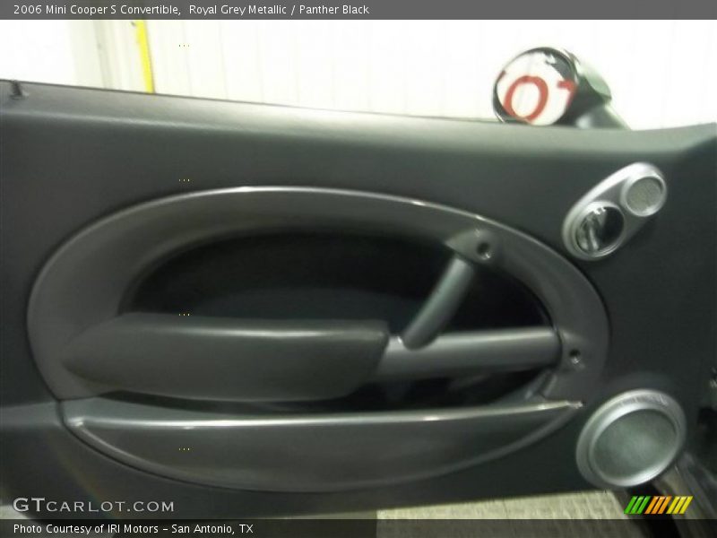 Royal Grey Metallic / Panther Black 2006 Mini Cooper S Convertible