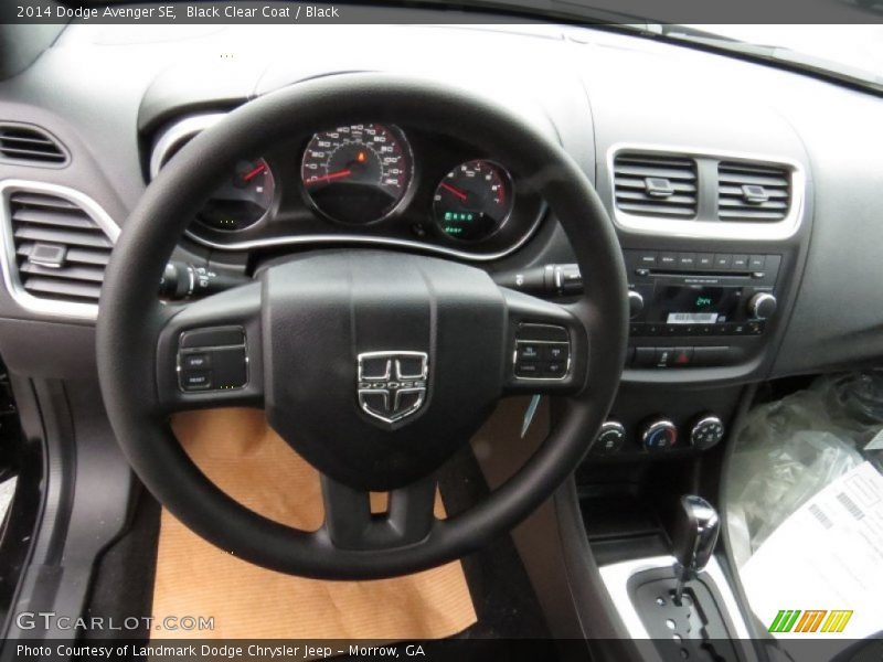 Black Clear Coat / Black 2014 Dodge Avenger SE