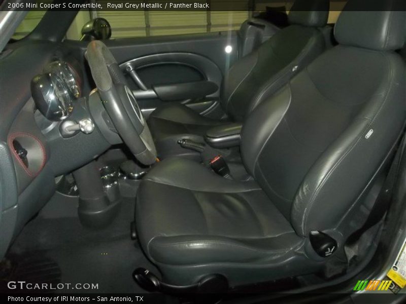 Royal Grey Metallic / Panther Black 2006 Mini Cooper S Convertible