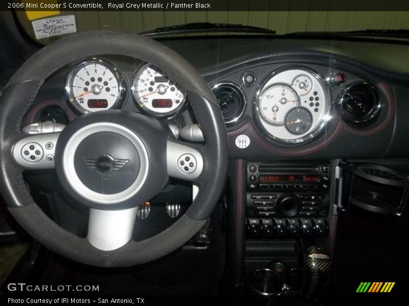 Royal Grey Metallic / Panther Black 2006 Mini Cooper S Convertible