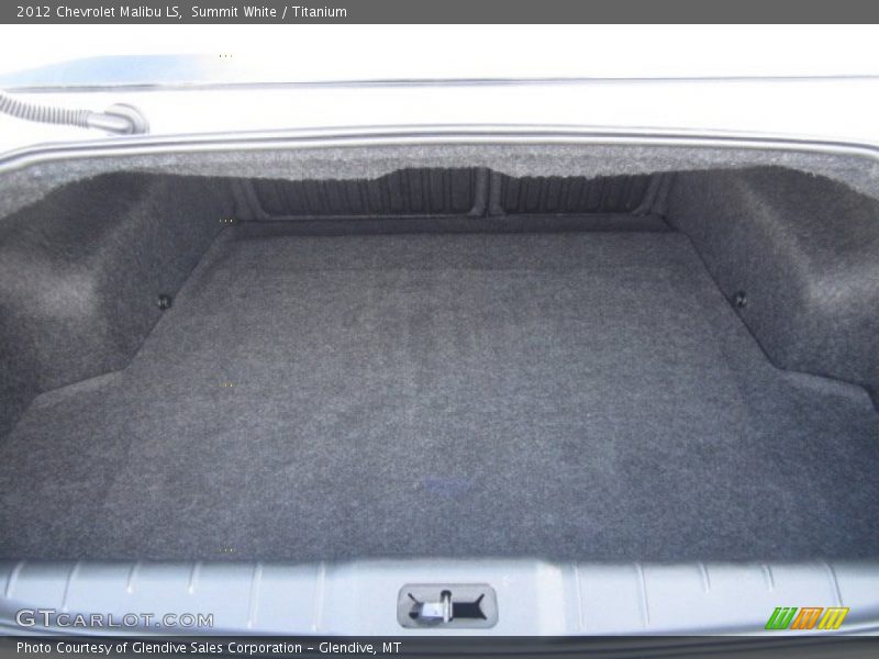 Summit White / Titanium 2012 Chevrolet Malibu LS
