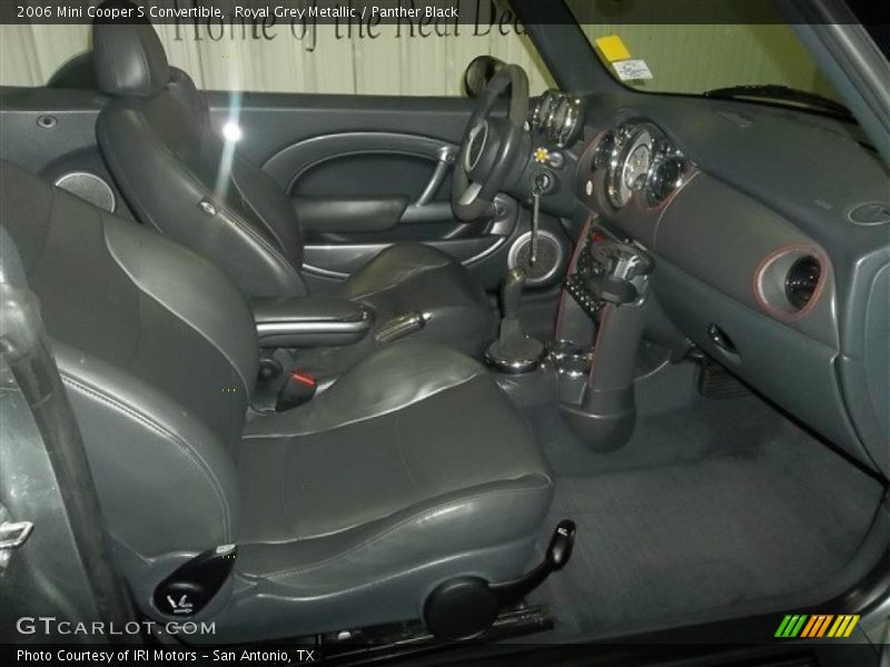 Royal Grey Metallic / Panther Black 2006 Mini Cooper S Convertible