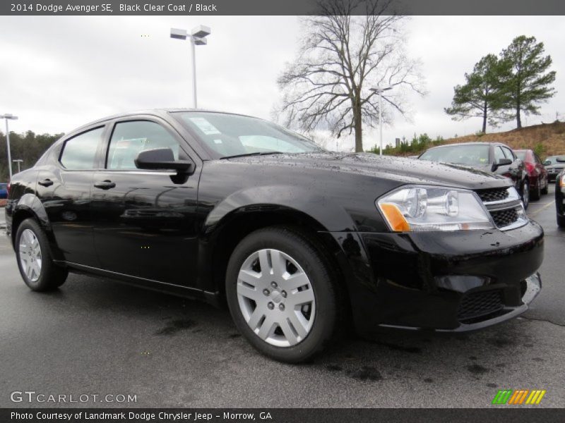 Black Clear Coat / Black 2014 Dodge Avenger SE