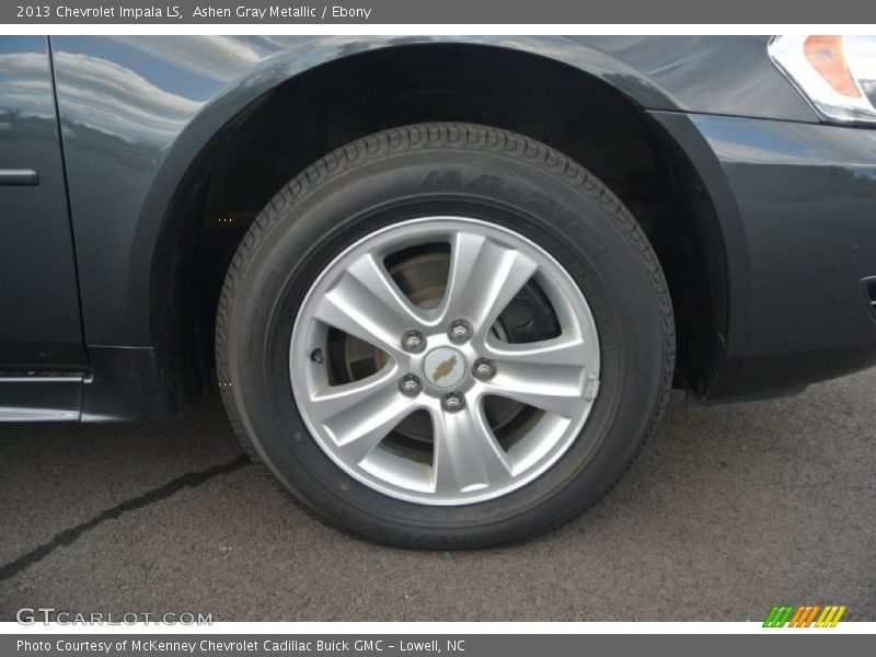 Ashen Gray Metallic / Ebony 2013 Chevrolet Impala LS