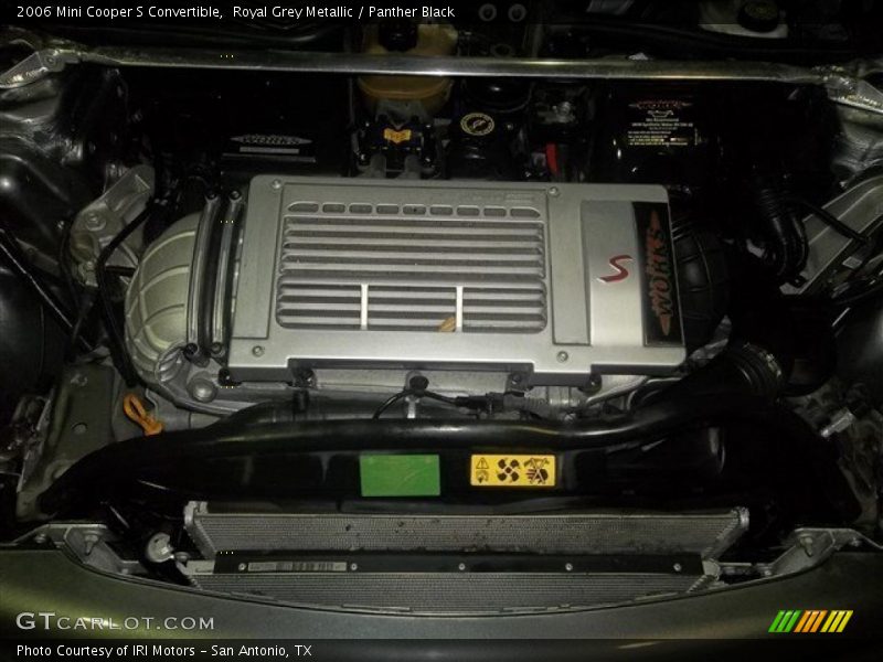 Royal Grey Metallic / Panther Black 2006 Mini Cooper S Convertible