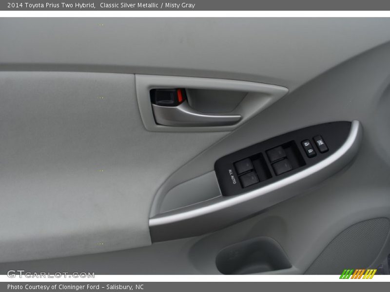 Classic Silver Metallic / Misty Gray 2014 Toyota Prius Two Hybrid