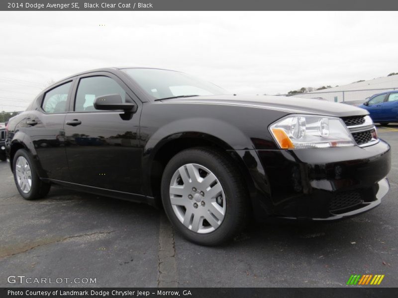 Black Clear Coat / Black 2014 Dodge Avenger SE