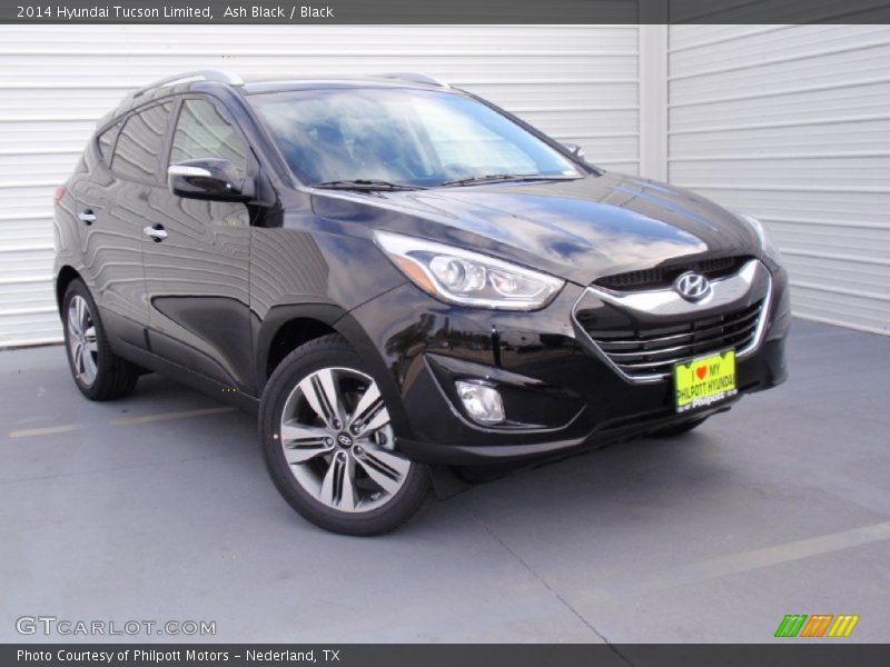 Ash Black / Black 2014 Hyundai Tucson Limited