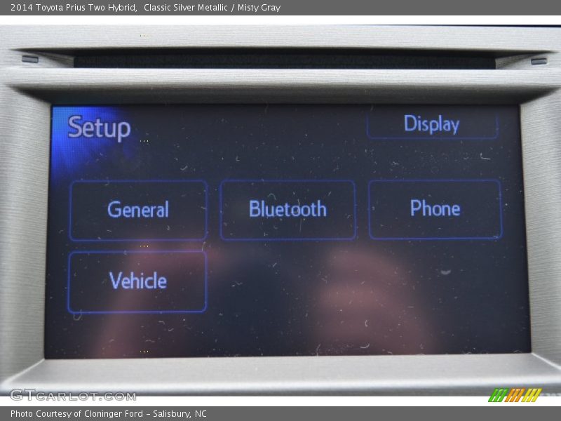 Classic Silver Metallic / Misty Gray 2014 Toyota Prius Two Hybrid