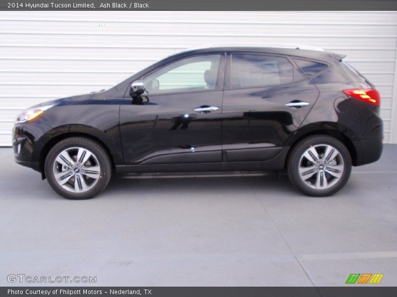 Ash Black / Black 2014 Hyundai Tucson Limited