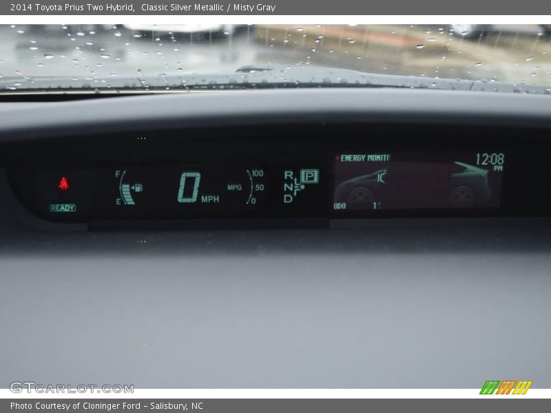 Classic Silver Metallic / Misty Gray 2014 Toyota Prius Two Hybrid