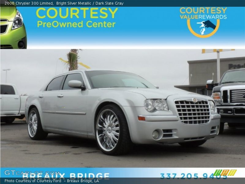 Bright Silver Metallic / Dark Slate Gray 2008 Chrysler 300 Limited