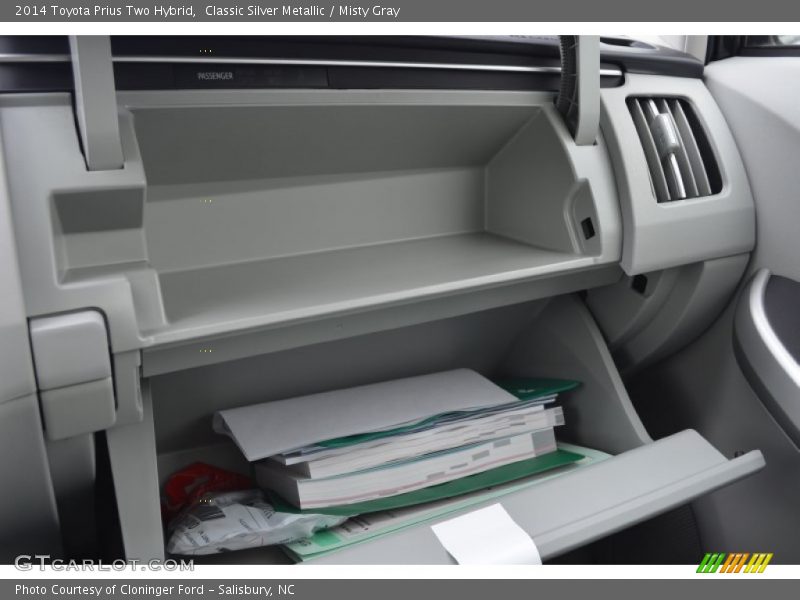 Classic Silver Metallic / Misty Gray 2014 Toyota Prius Two Hybrid