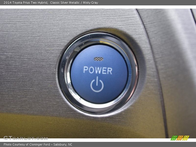 Classic Silver Metallic / Misty Gray 2014 Toyota Prius Two Hybrid